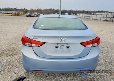 2012 Hyundai Elantra Gls из США, поврежденный, VIN KMHDH4AE4CU465093